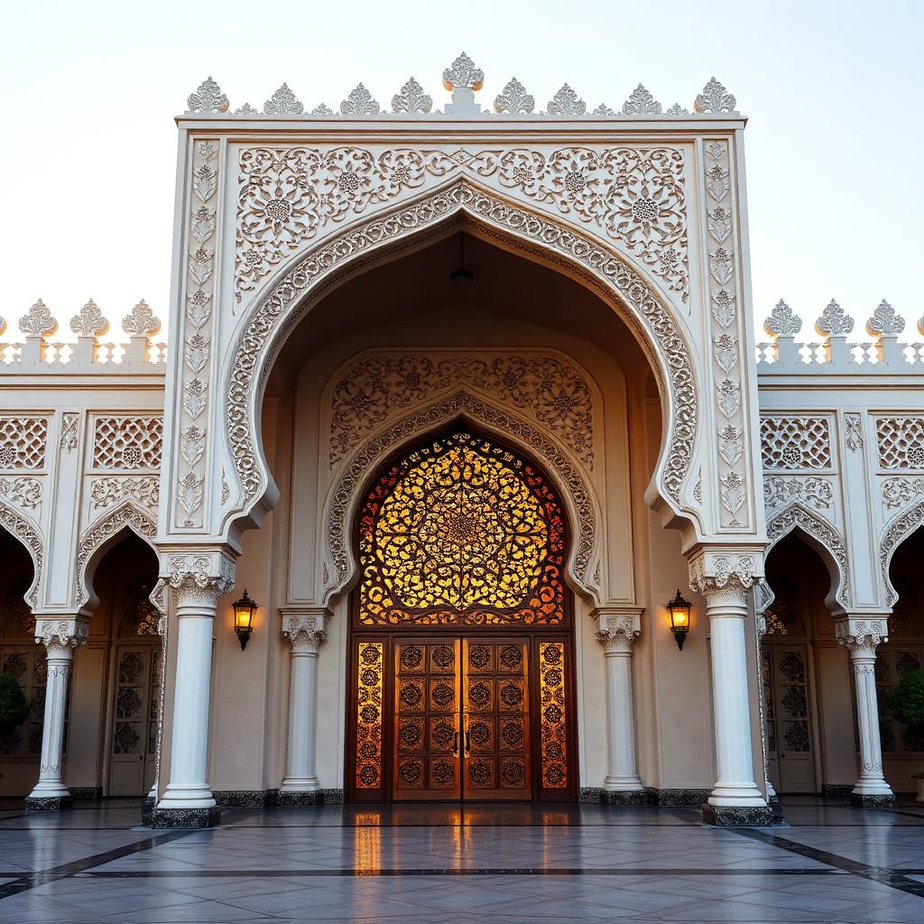 مداخل إسلامية بأقواس GRC